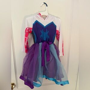 GIRLS ghost spider costume dress 5T NWT